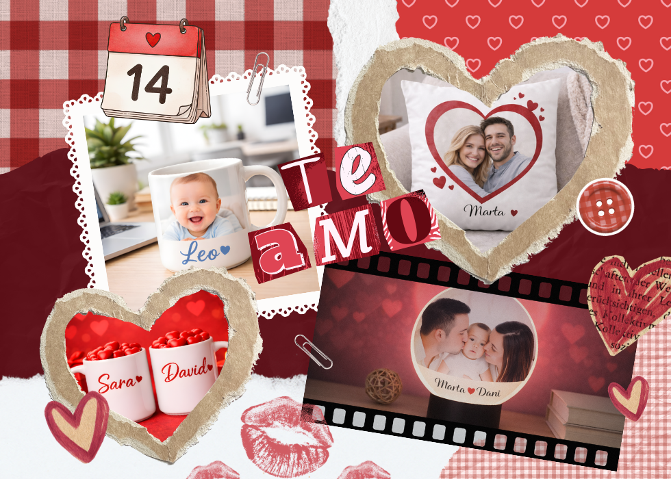 Regalos personalizados para San Valentín