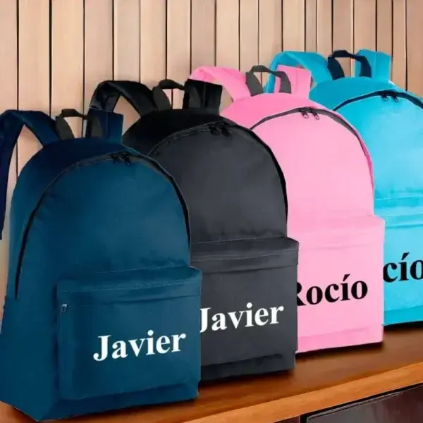 Mochila Infantil Personalizada con Nombre